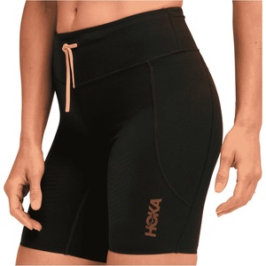 HOKA Дамски шорти за бягане HOKA Women's Skybreeze Half Tight Running shorts - Black (112-3991-0114)