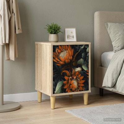 vidaXL Нощен шкаф LOCHEM Дъб сонома 36 x 33 x 50 см (8007191)