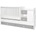 Lorelli Трансформиращо се легло Lorelli - Mini Max, 190 x 72 cm, Бяло/Stone Grey (10150500041A)
