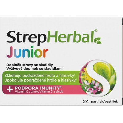 StrepHerbal Junior 24 pastilek