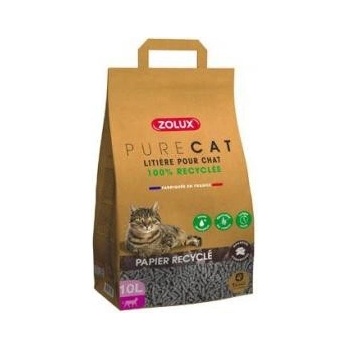 Zolux Podestýlka PURECAT recyklovaná papírová 10 l
