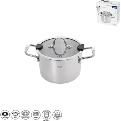 Orion Kastrol VENICE s poklicí 1,9 l 16 cm nerezová ocel, 8592381257095
