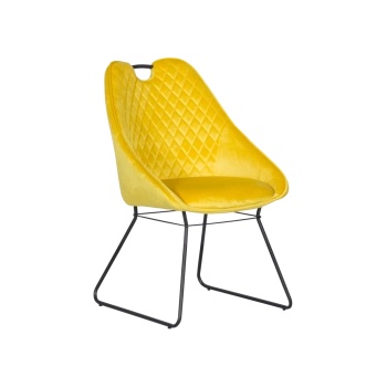 Carmen Трапезен стол gedling - жълт bf 2