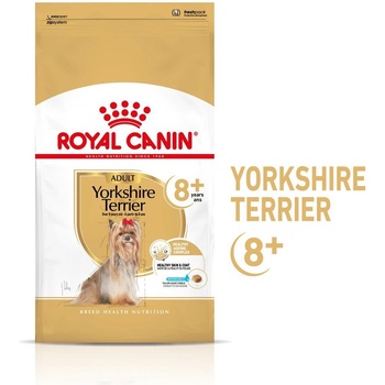 Royal Canin Yorkshire Terrier Adult 8+ 1, 5 кг - суха храна за възрастни йоркширски териери над 8 години