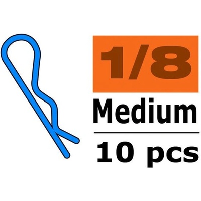 Revtec Sponka karosérie střední 45° černá 10