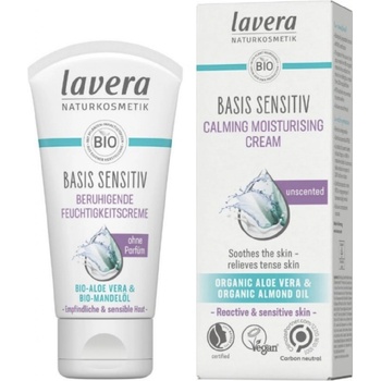 Lavera Basis Sensitiv Zklidňující hydratační krém bez parfemace 50 ml