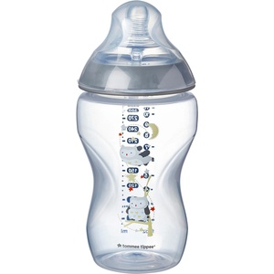 Tommee Tippee Бебешко шише Tommee Tippee - Easi Vent, Бухал, 340 ml (TT.0040)