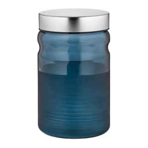 Mercanlar M-132015-Буркан с метална капачка СИН 1400ml COBALT (0154397)