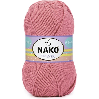 Nako Příze Elit baby 10325 starorůžová