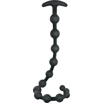 Black Velvets Anal Beads Silicone 50cm