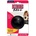 KONG Extreme Small - Кучешка играчка - гумена топка за гонене и дъвчене 6 см. черна
