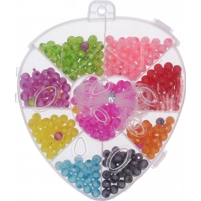 Korálky set 90g - Jahoda