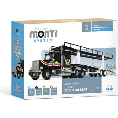 Seva Monti System 39 Autorodeo trailer Western star v krabici 32x20x7 5cm