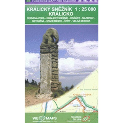 Geodézie On Line - Králický sněžník - Králicko - 1 : 25 000