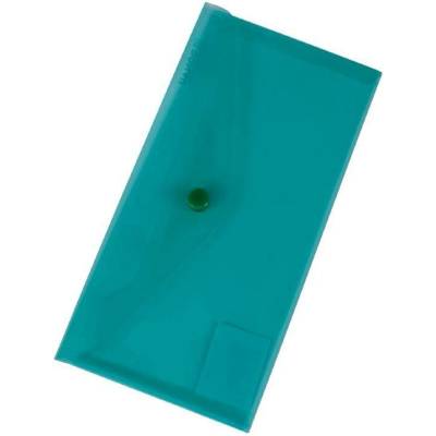 Spisovka s drukem - obálka DL - 1 patent transparentní zelené