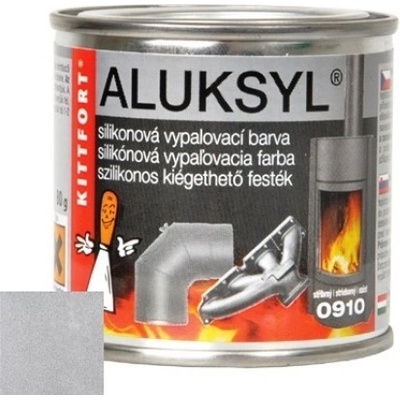 ALUKSYL 0910 streiborná vypaľovacia farba 80g