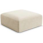 Cosmopolitan Design Бежова кадифена табуретка Campi - Cosmopolitan Design (COS_POUF_120_F1_CAMPI1)