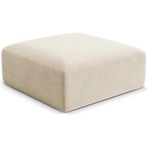 Cosmopolitan Design Бежова кадифена табуретка Campi - Cosmopolitan Design (COS_POUF_120_F1_CAMPI1)