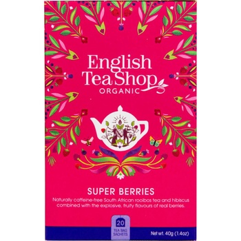 ENGLISH TEA SHOP čaj Super ovocný 20 vrecúšok