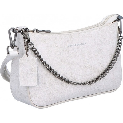 Noelia Bolger kabelka crossbody NB 0084 OW bílá