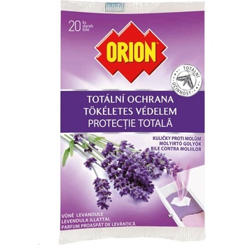 Orion Kuličky proti molům jednotlivě balené s vůní levandule 20 ks