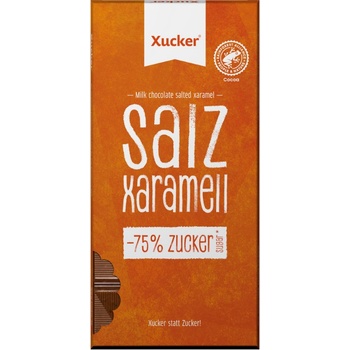 Xucker čokoláda slaný karamel 80 g