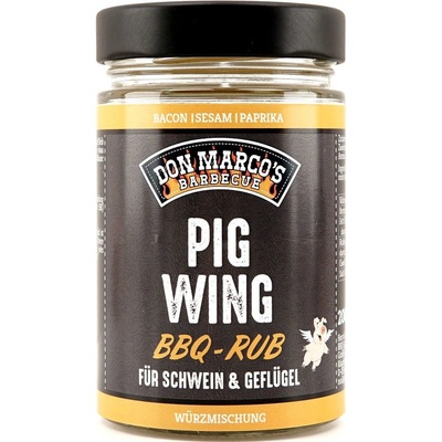 Don Marcos BBQ grilovací koření PigWing 220 g