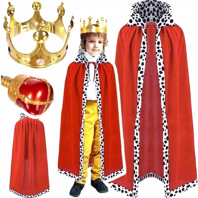 Kruzzel 20560 Karnevalový král sada 3 ks