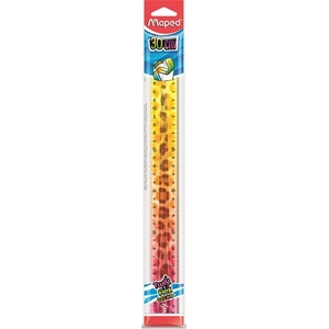 Maped Шнурче, пластмасово, нечупливо, 30 см, MAPED "Twistn Flex Decor Animals", смесени цветове 279322 (279322)
