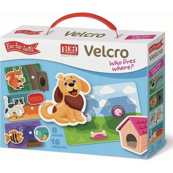 Pexi Kdo kde bydlí? Who where lives?