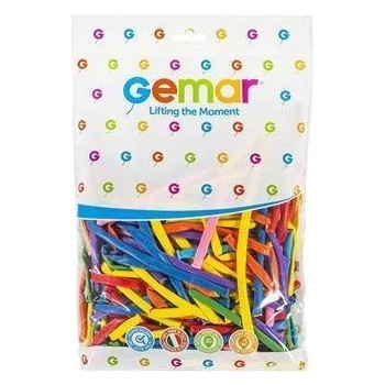 Paper Design Nafukovací balónky modelovací Gemar mix bar