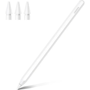 UGREEN Стилус с безжично зареждане Ugreen LP653 за таблети iPad, бял (15910)
