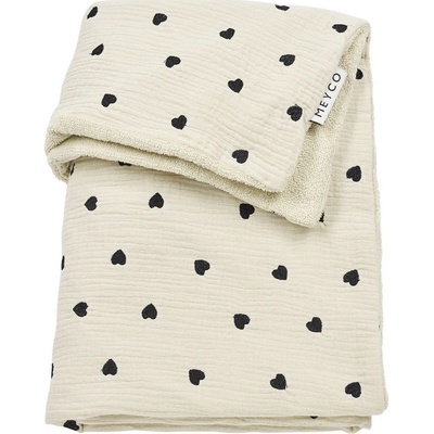 Meyco Mušelínová přikrývka Sweet Heart Soft sand