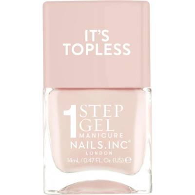 Nails Inc. Nails Inc. It’s Topless 1 Step Gel Nail Polish Лакове за нокти 14ml