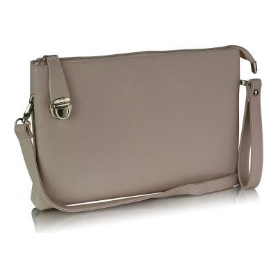 LS Fashion LSE00280 Nude Flat Purse