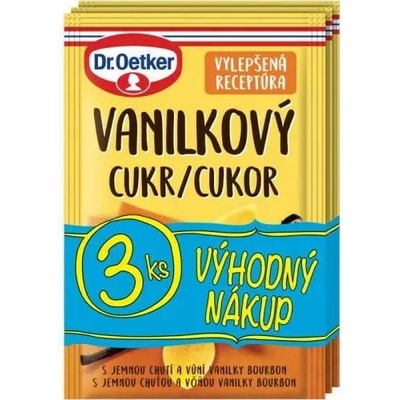Dr. Oetker vanilkový cukor @3x24g