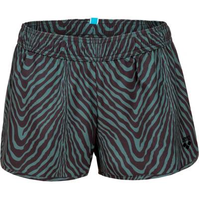 arena Дамски бански слипове Arena Women's Water Prints Beach Short Swim brief - Zebra - размер L (150-5866-0214)