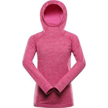 Alpine Pro Детски бързосъхнещ суитшърт с cool-dry ALPINE PRO ROLTO neon pink ALPINE PRO | Mnogotsveten | Момчешки | 104/110