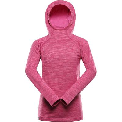 Alpine Pro Детски бързосъхнещ суитшърт с cool-dry ALPINE PRO ROLTO neon pink ALPINE PRO | Mnogotsveten | Момчешки | 104/110