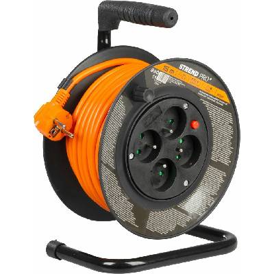 Strend Pro DG-FB04 predlžovací kábel na bubne, 15m 2130083