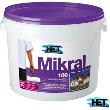 Het Mikral 100 fasádní barva 15+3kg