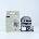 Compatible Epson LK-2SBE, SM6X, 6mm x 9m, черен печат / матов сребърен фон, съвместима лента (LKSM6X)