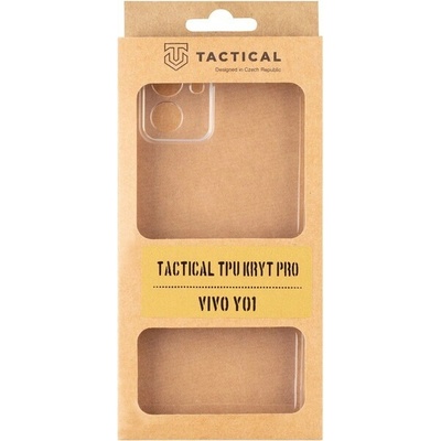 Púzdro Tactical TPU Vivo Y01 čiré