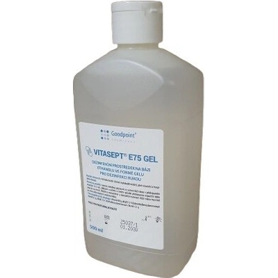 Goodpoint CHEMICALS VITASEPT E75 GEL dezinfekcia na ruky 500 ml