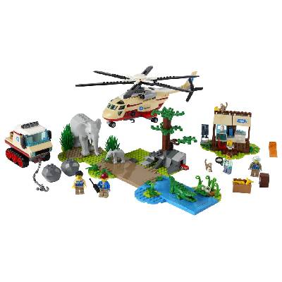 LEGO City 60302 - Záchranná operace v divočině