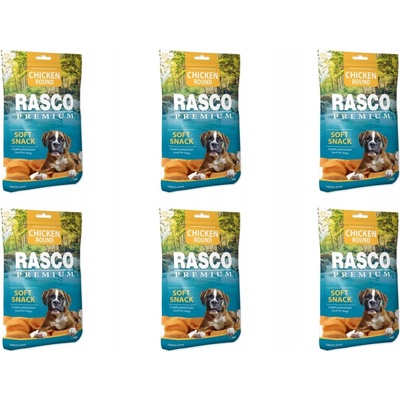 Rasco Pochoutka Premium kuřecí kolečka 6 x 80 g