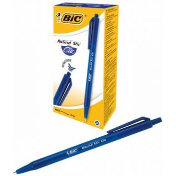 BIC Автоматична химикалка Bic Round Stic Clic 0.4 mm Синя (700034-07-926376)