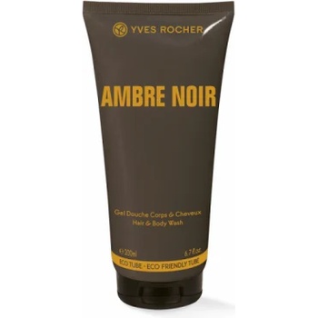 Image 1 of Yves Rocher Ambre Noir - Душ гел и шампоан 2в1 за мъже 200мл