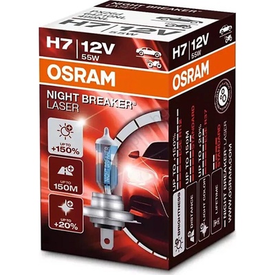 OSRAM КОМПЛЕКТ 2x Авто крушки NIGHT BREAKER H7 PX26d/55W/12V - Osram (OA0012)