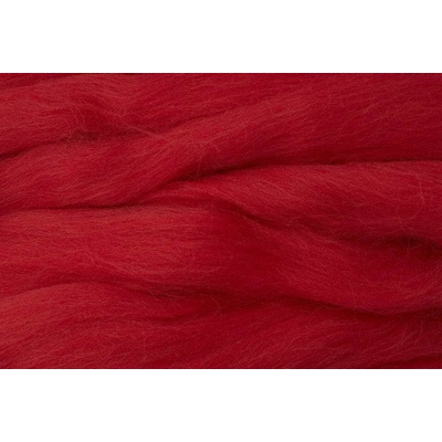 MERINO česanec ohnivě červená 18 vyberte variantu: 100 g